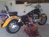 Rear wheel on