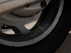 Corroded rear wheel