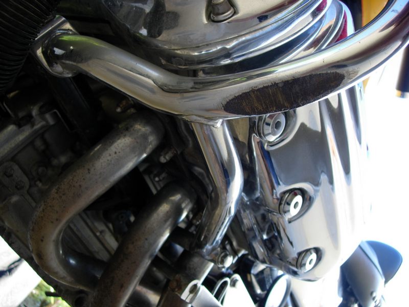 Grounded exhaust headers and engine bar