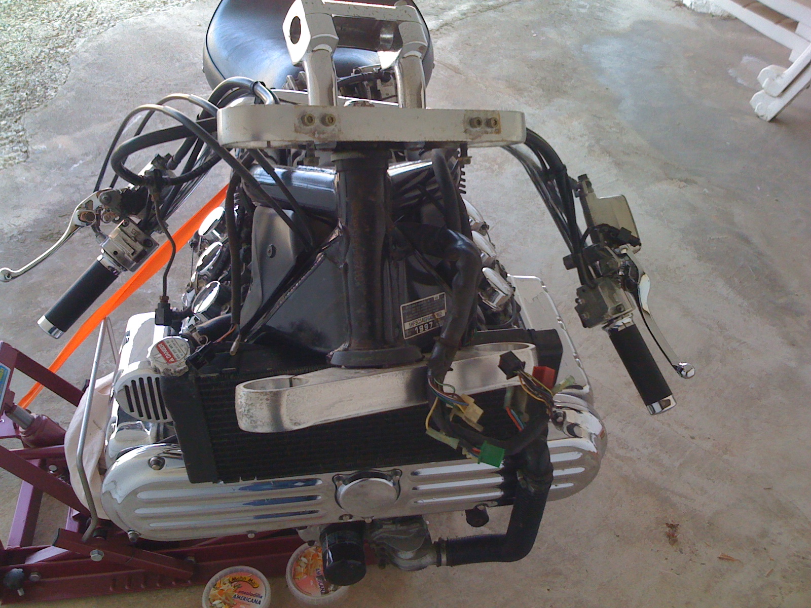 Front - nearly stripped